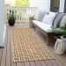 Addison Rugs Chantille Copper 2'3" x 7'6" Runner Room Scene