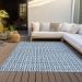 Addison Rugs Chantille Denim 10'0" x 14'0" Room Scene