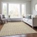 Addison Rugs Chantille Gold 5'0" x 7'6" Room Scene