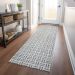 Addison Rugs Chantille Gray 2'3" x 7'6" Runner Room Scene