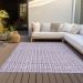 Addison Rugs Chantille Lavender 2'6" x 3'10" Room Scene