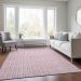 Addison Rugs Chantille Pink 2'6" x 3'10" Room Scene