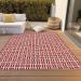 Addison Rugs Chantille Red 8'0" x 10'0" Room Scene