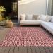 Addison Rugs Chantille Red 8'0" x 10'0" Room Scene