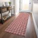 Addison Rugs Chantille Red 2'3" x 7'6" Runner Room Scene