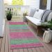 Addison Rugs Chantille Blush 2'3" x 7'6" Runner Room Scene
