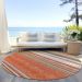 Addison Rugs Chantille Coral 8'0" x 8'0" Round Room Scene