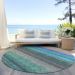 Addison Rugs Chantille Sage 8'0" x 8'0" Round Room Scene