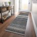 Addison Rugs Chantille Taupe 2'3" x 7'6" Runner Room Scene