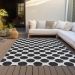 Addison Rugs Chantille Black 2'6" x 3'10" Room Scene