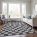 Addison Rugs Chantille Charcoal 2'6" x 3'10" Room Scene