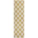 Addison Rugs Chantille Gold 2'3" x 7'6" Runner Collection