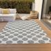 Addison Rugs Chantille Gray 2'6" x 3'10" Room Scene