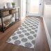 Addison Rugs Chantille Gray 2'3" x 7'6" Runner Room Scene