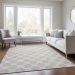 Addison Rugs Chantille Ivory 8'0" x 10'0" Room Scene