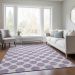 Addison Rugs Chantille Lavender 8'0" x 10'0" Room Scene