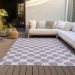 Addison Rugs Chantille Lavender 8'0" x 10'0" Room Scene
