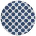 Addison Rugs Chantille Navy 8'0" x 8'0" Round Collection