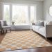 Addison Rugs Chantille Peach 5'0" x 7'6" Room Scene