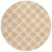 Addison Rugs Chantille Peach 8'0" x 8'0" Round Collection