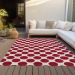 Addison Rugs Chantille Red 2'6" x 3'10" Room Scene