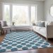 Addison Rugs Chantille Teal 2'6" x 3'10" Room Scene