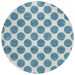 Addison Rugs Chantille Teal 8'0" x 8'0" Round Collection