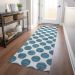 Addison Rugs Chantille Teal 2'3" x 7'6" Runner Room Scene