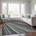 Addison Rugs Chantille Black 2'6" x 3'10" Room Scene