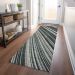 Addison Rugs Chantille Black 2'3" x 7'6" Runner Room Scene