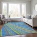 Addison Rugs Chantille Denim 2'6" x 3'10" Room Scene