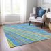 Addison Rugs Chantille Denim 2'6" x 3'10" Room Scene
