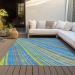 Addison Rugs Chantille Denim 2'6" x 3'10" Room Scene