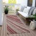 Addison Rugs Chantille Garnet 2'3" x 7'6" Runner Room Scene