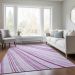 Addison Rugs Chantille Lavender 8'0" x 10'0" Room Scene