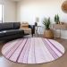 Addison Rugs Chantille Lavender 8'0" x 8'0" Round Room Scene