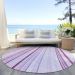 Addison Rugs Chantille Lavender 8'0" x 8'0" Round Room Scene