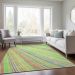 Addison Rugs Chantille Yellow 8'0" x 10'0" Room Scene