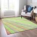 Addison Rugs Chantille Yellow 8'0" x 10'0" Room Scene