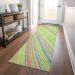 Addison Rugs Chantille Yellow 2'3" x 7'6" Runner Room Scene
