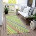 Addison Rugs Chantille Yellow 2'3" x 7'6" Runner Room Scene