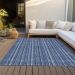 Addison Rugs Chantille Denim 2'6" x 3'10" Room Scene