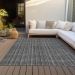 Addison Rugs Chantille Gray 9'0" x 12'0" Room Scene