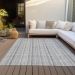 Addison Rugs Chantille Silver 9'0" x 12'0" Room Scene