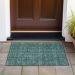 Addison Rugs Chantille Teal 1'8" x 2'6" Room Scene