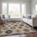 Addison Rugs Chantille Beige 3'0" x 5'0" Room Scene