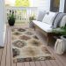Addison Rugs Chantille Beige 2'3" x 7'6" Runner Room Scene