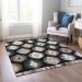 Addison Rugs Chantille Black 5'0" x 7'6" Room Scene
