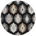 Addison Rugs Chantille Black 8'0" x 8'0" Round Collection