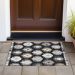 Addison Rugs Chantille Black 1'8" x 2'6" Room Scene